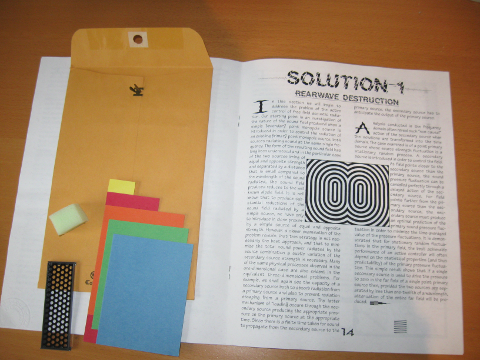 David Lucas SHOCKWAVE envelope contents