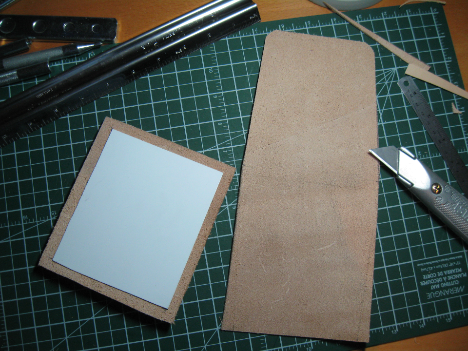 Diy Leather tool storage pouch Step 7