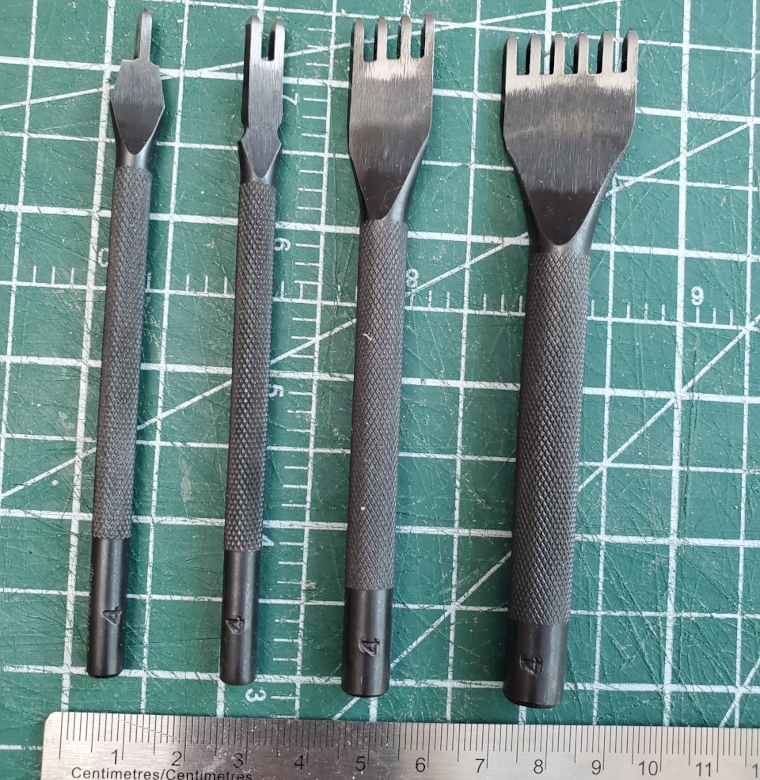 LC Diamond Leather Stitching Chisels