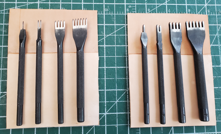 locating the wallet stitch lines